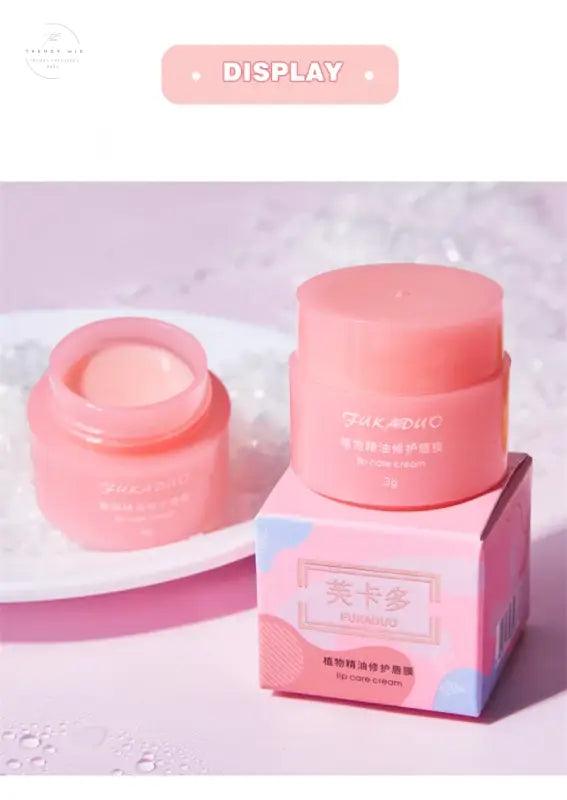 Cherry Blossom Korean Lip Care Mask - Trendy Mix