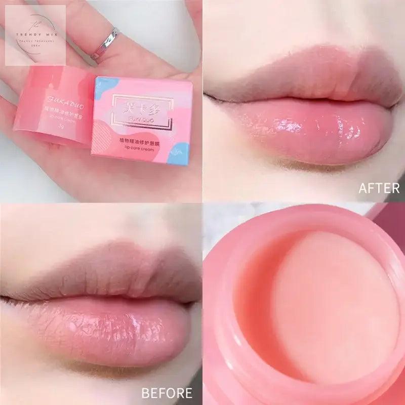 Cherry Blossom Korean Lip Care Mask - Trendy Mix