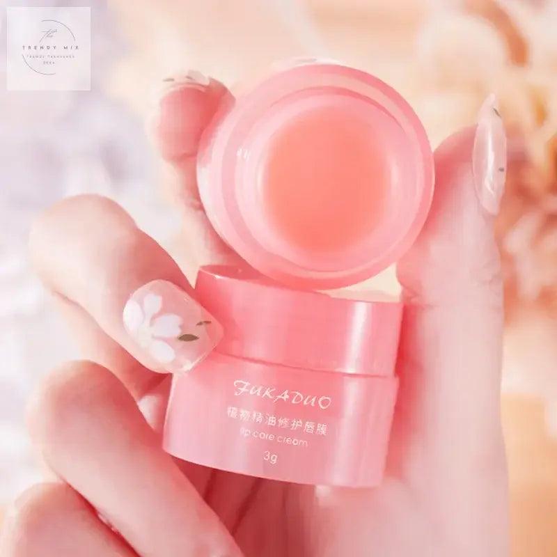 Cherry Blossom Korean Lip Care Mask - Trendy Mix