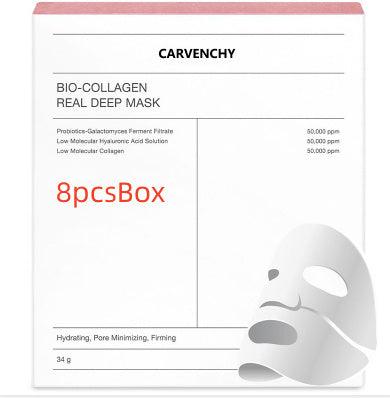 Deep Collagen Overnight Mask The Real Collagen Facial Sheet Masks With Low Molecular Weight Collagen For Elasticity Firming - Trendy Mix