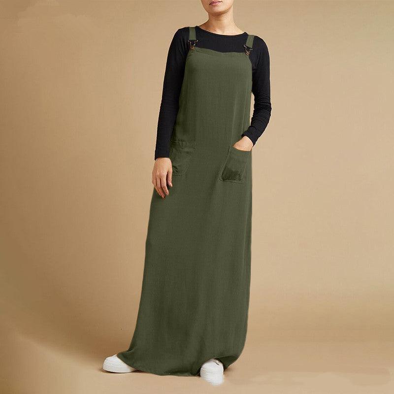 Elegant Golden Rose A-Line Cotton Skirt for Women - Trendy Mix