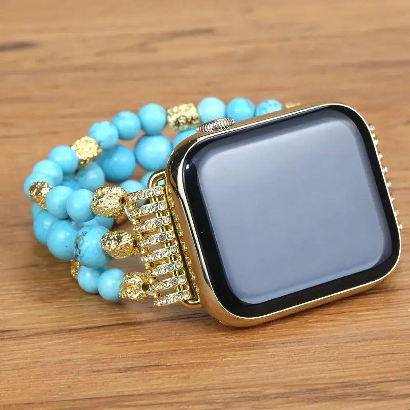 Multi-Layered Elastic Buckle Strap for Smartwatches - Trendy Mix