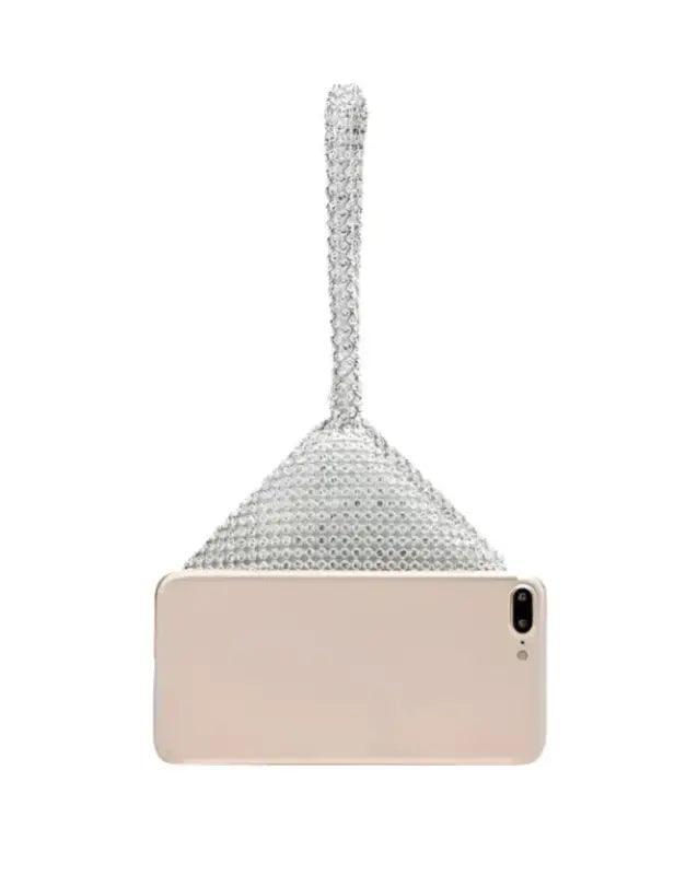 Chic Rhinestone Evening Clutch: Sparkling Sophistication - Trendy Mix