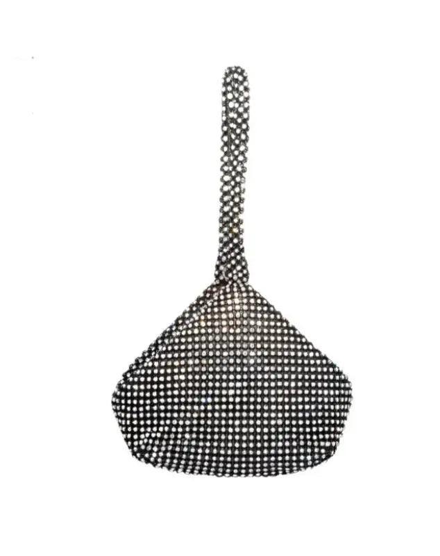Chic Rhinestone Evening Clutch: Sparkling Sophistication - Trendy Mix