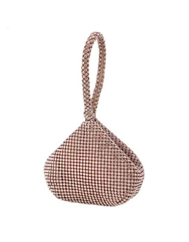 Chic Rhinestone Evening Clutch: Sparkling Sophistication - Trendy Mix