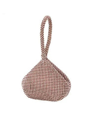 Chic Rhinestone Evening Clutch: Sparkling Sophistication - Trendy Mix