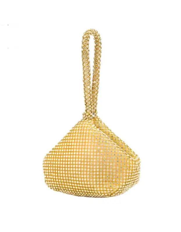 Chic Rhinestone Evening Clutch: Sparkling Sophistication - Trendy Mix