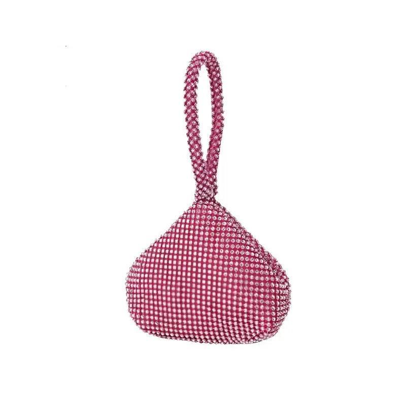 Chic Rhinestone Evening Clutch: Sparkling Sophistication - Trendy Mix