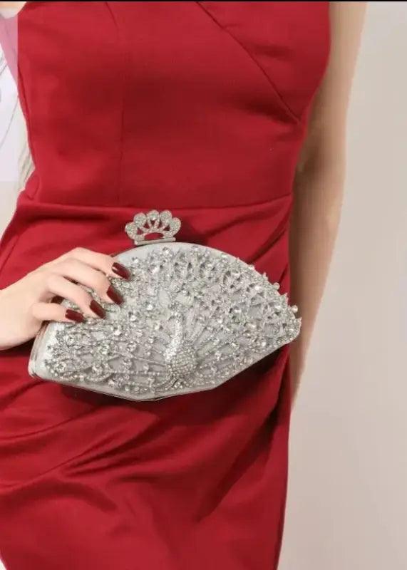 Chic Eco-Friendly Shell-Shaped Evening Clutch for Women - Trendy Mix