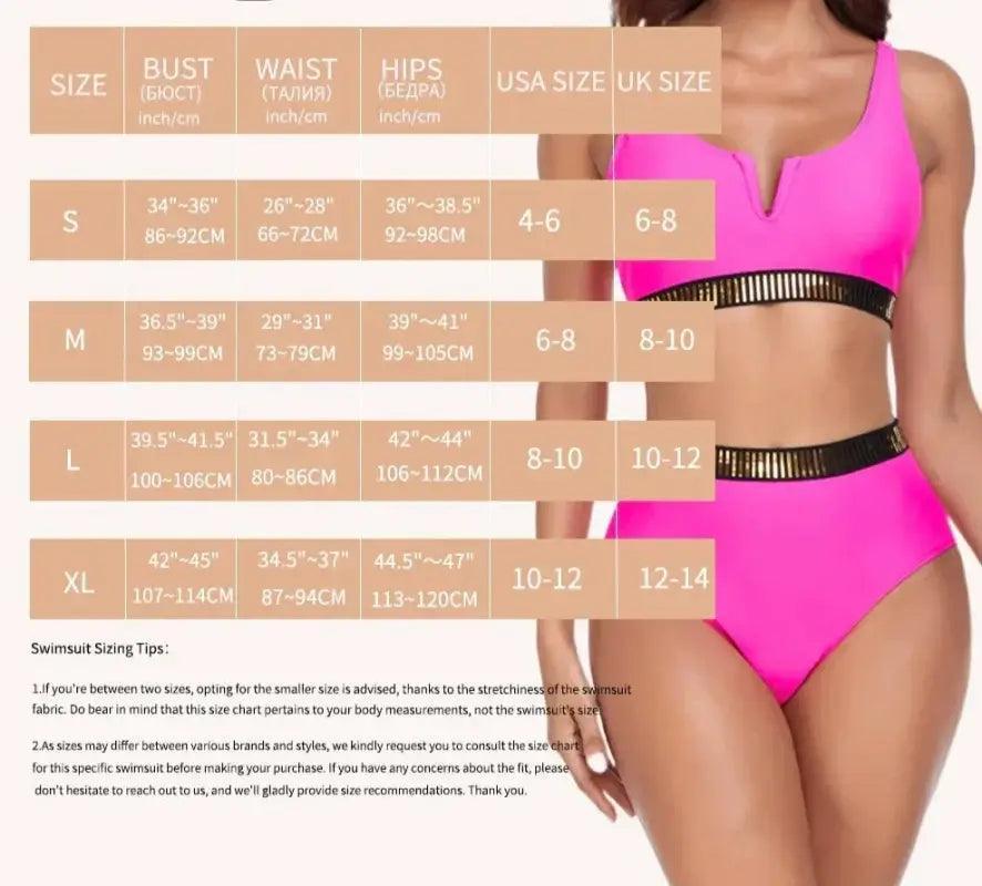 Elegant High-waist Tankini Set - Trendy Mix