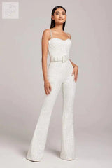 Chic Sleeveless Low-Waist Jumpsuit - Trendy Mix