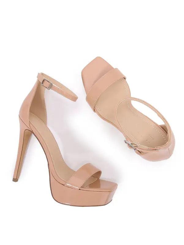 Sophisticated High Heeled Sandals - Trendy Mix