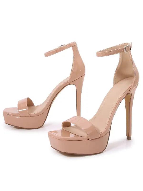 Sophisticated High Heeled Sandals - Trendy Mix