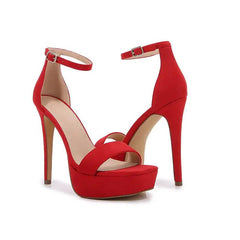 Sophisticated High Heeled Sandals - Trendy Mix