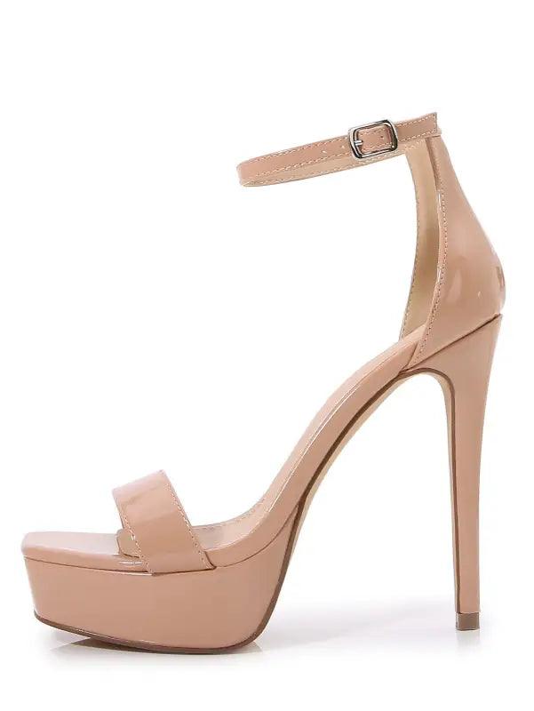 Sophisticated High Heeled Sandals - Trendy Mix