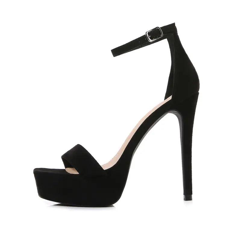 Sophisticated High Heeled Sandals - Trendy Mix