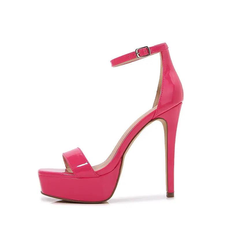 Sophisticated High Heeled Sandals - Trendy Mix