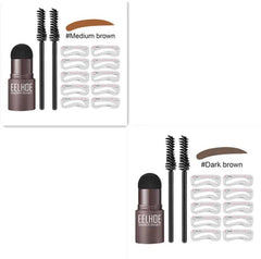 Eyebrow Mold Set Makeup Powder - Trendy Mix