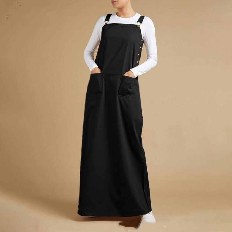 Elegant Golden Rose A-Line Cotton Skirt for Women - Trendy Mix