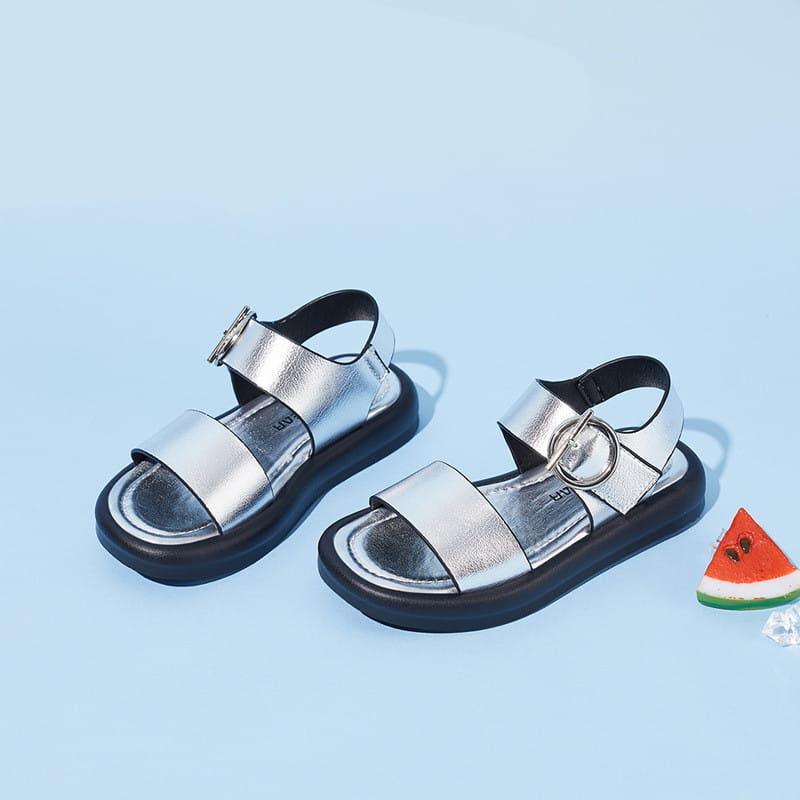 Hobby Bear Beach Sandals Fashion Simple Children’s Sandals Breathable Flat Tide Single Shoes