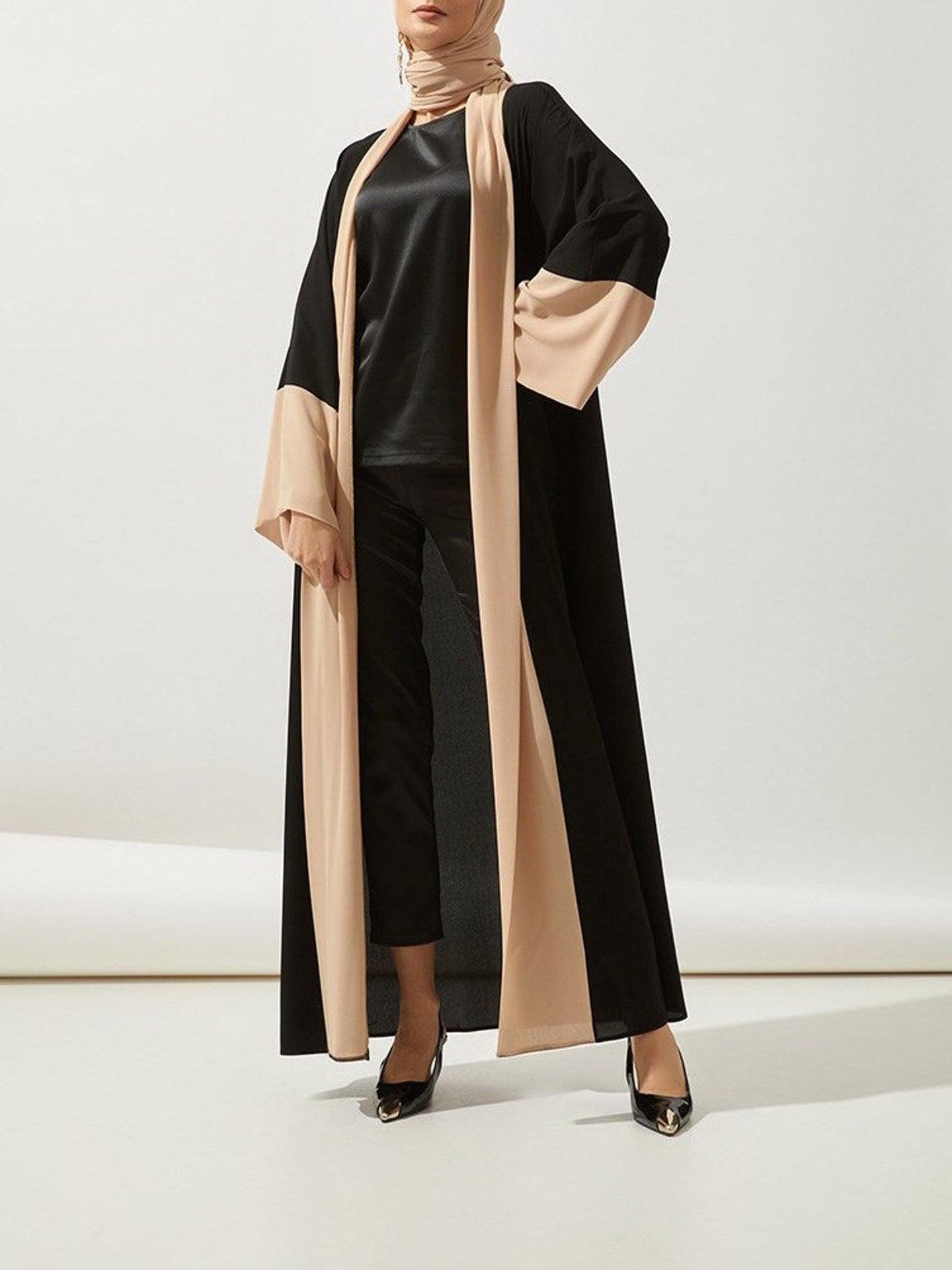 UV-Blocking Long Cardigan Robe with Headband - Trendy Mix