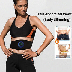 Smart EMS Massage Belt for Effortless Home Workouts - Trendy Mix