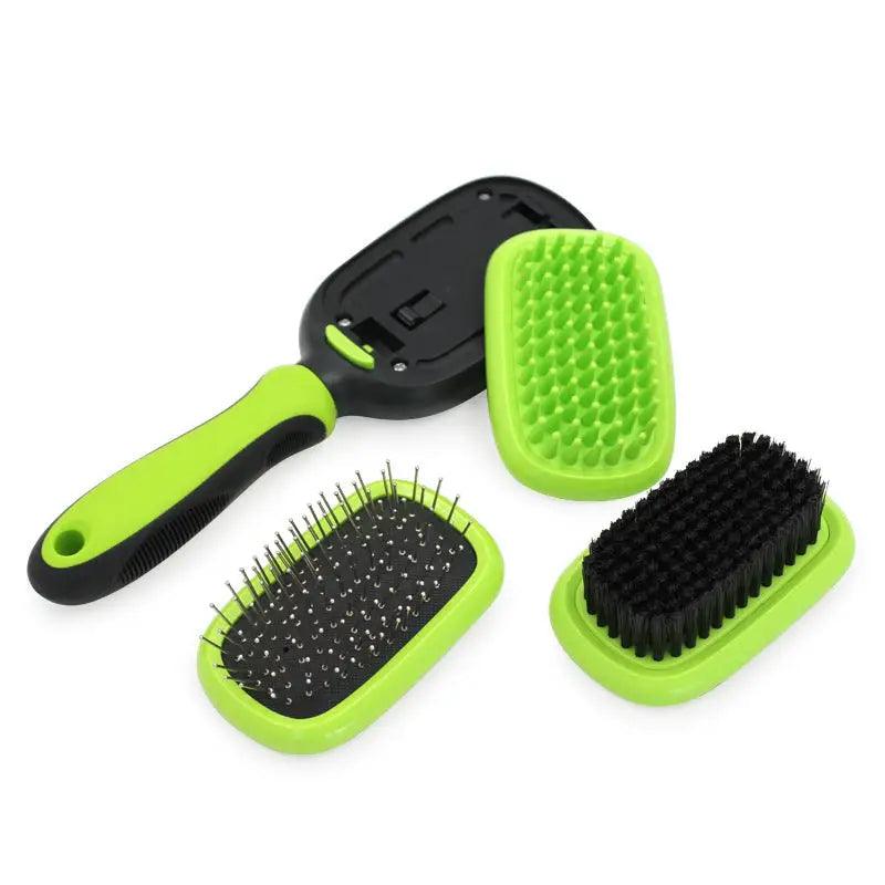 Multifunctional Pet Grooming Brush Set - Trendy Mix