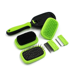 Multifunctional Pet Grooming Brush Set - Trendy Mix