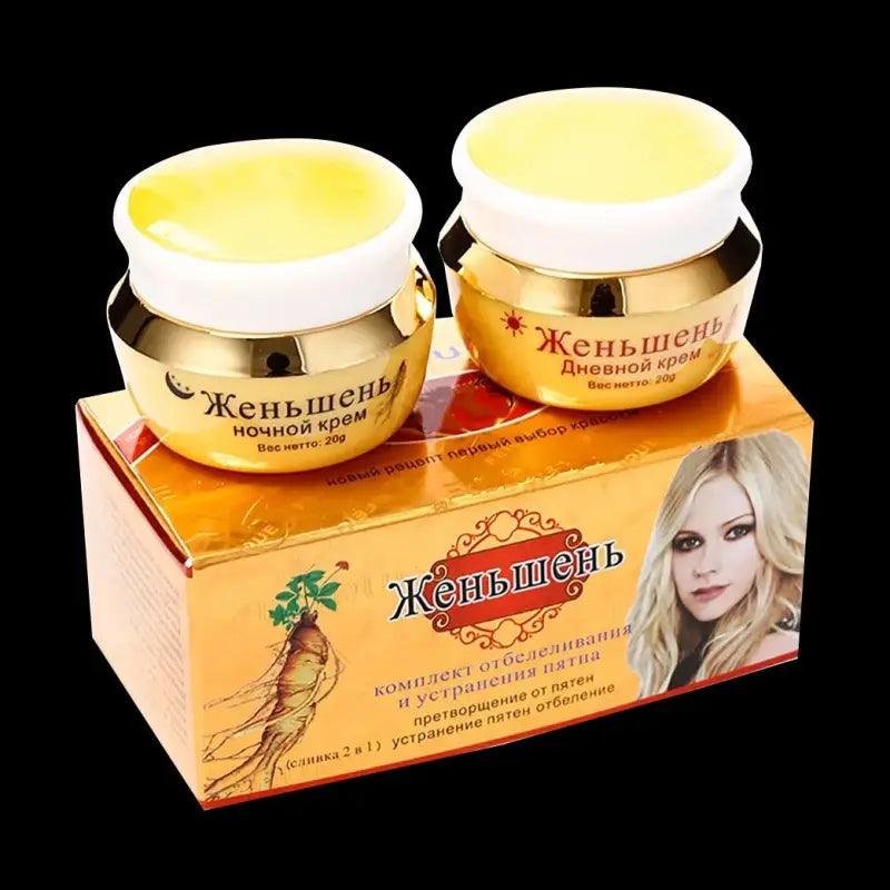 Flying Bird Ginseng Cream Series English Skin Care Set One-in-one Two-in-one - Trendy Mix