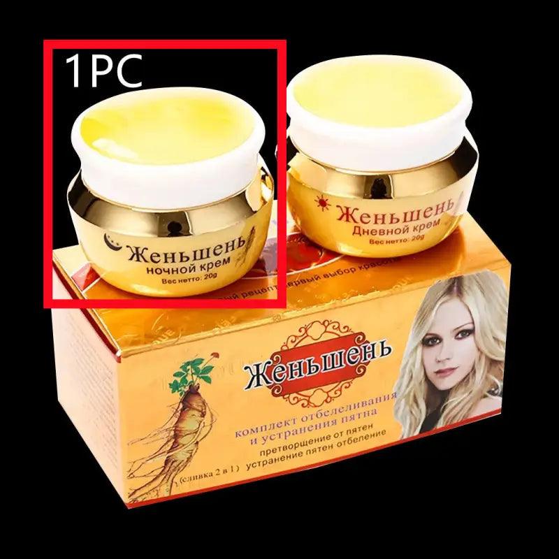 Flying Bird Ginseng Cream Series English Skin Care Set One-in-one Two-in-one - Trendy Mix