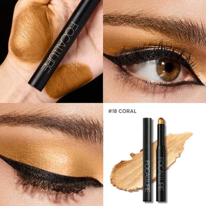 Focallure Eyeshadow Eyeliner Pencil - Trendy Mix