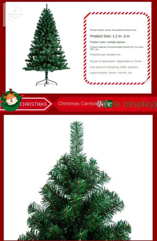 Festive Green Kraft Christmas Tree for Holiday Home Decor - Trendy Mix