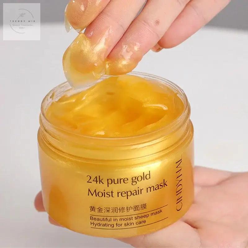 Honey Collagen & Aloe Face Cream Sleeping Mask - Trendy Mix