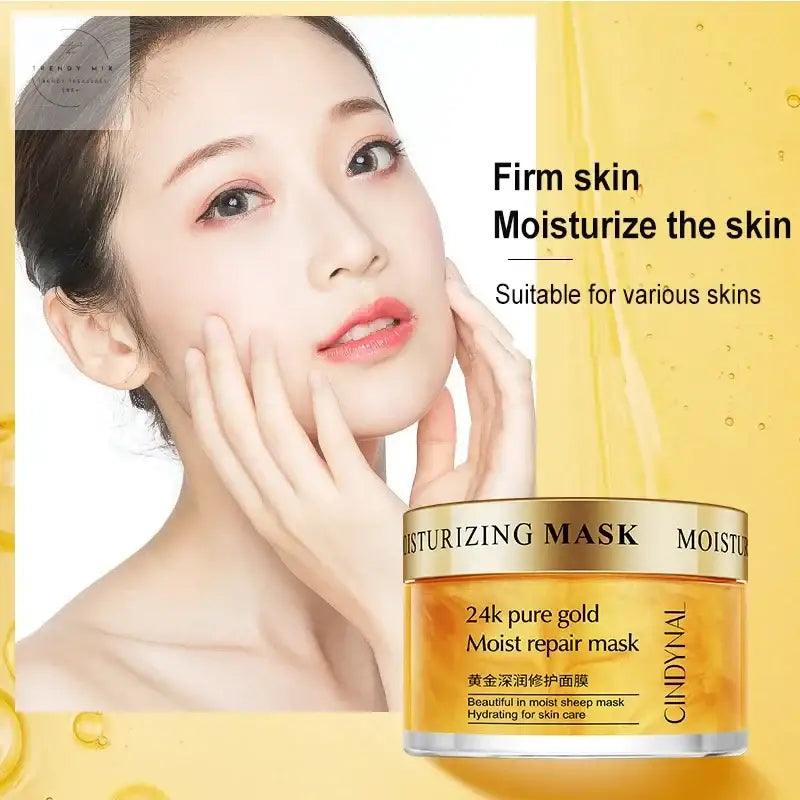 Honey Collagen & Aloe Face Cream Sleeping Mask - Trendy Mix