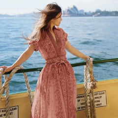 Ladies New Printed Two-piece Suit - Trendy Mix