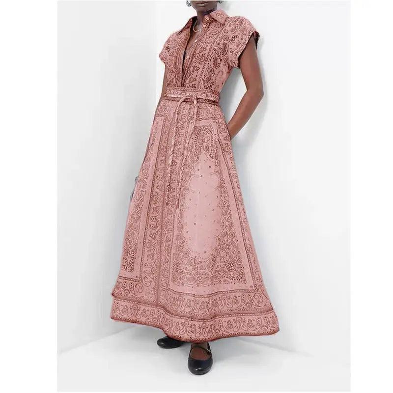 Ladies New Printed Two-piece Suit - Trendy Mix