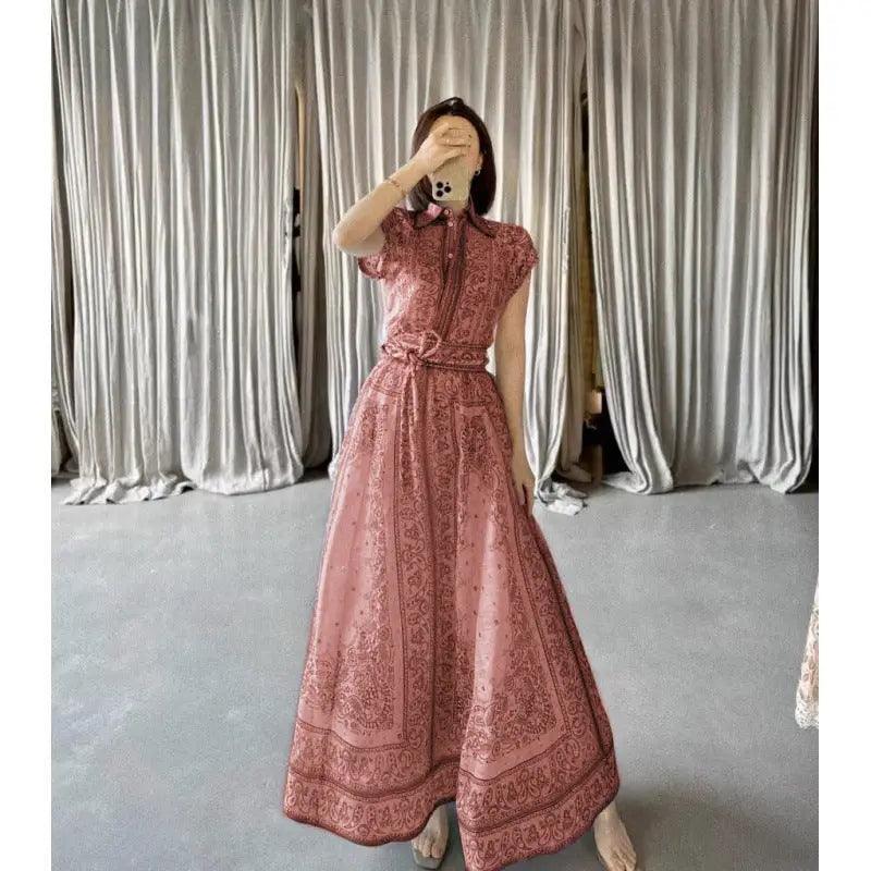 Ladies New Printed Two-piece Suit - Trendy Mix