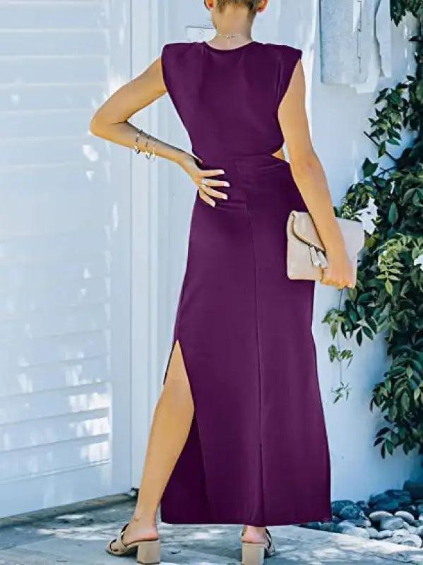 Vibrant Sleeveless Solid Color Jumpsuit for Women - Trendy Mix