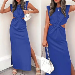 Vibrant Sleeveless Solid Color Jumpsuit for Women - Trendy Mix