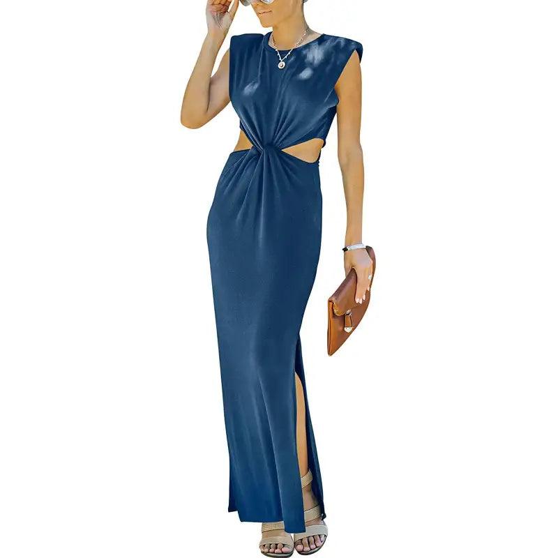 Vibrant Sleeveless Solid Color Jumpsuit for Women - Trendy Mix