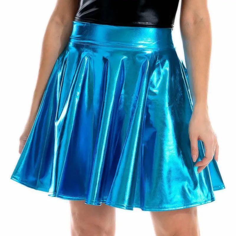 Night Club Stage Performance Pleated Skirt - Trendy Mix