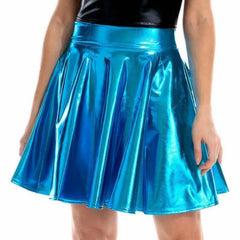 Night Club Stage Performance Pleated Skirt - Trendy Mix
