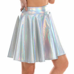 Night Club Stage Performance Pleated Skirt - Trendy Mix