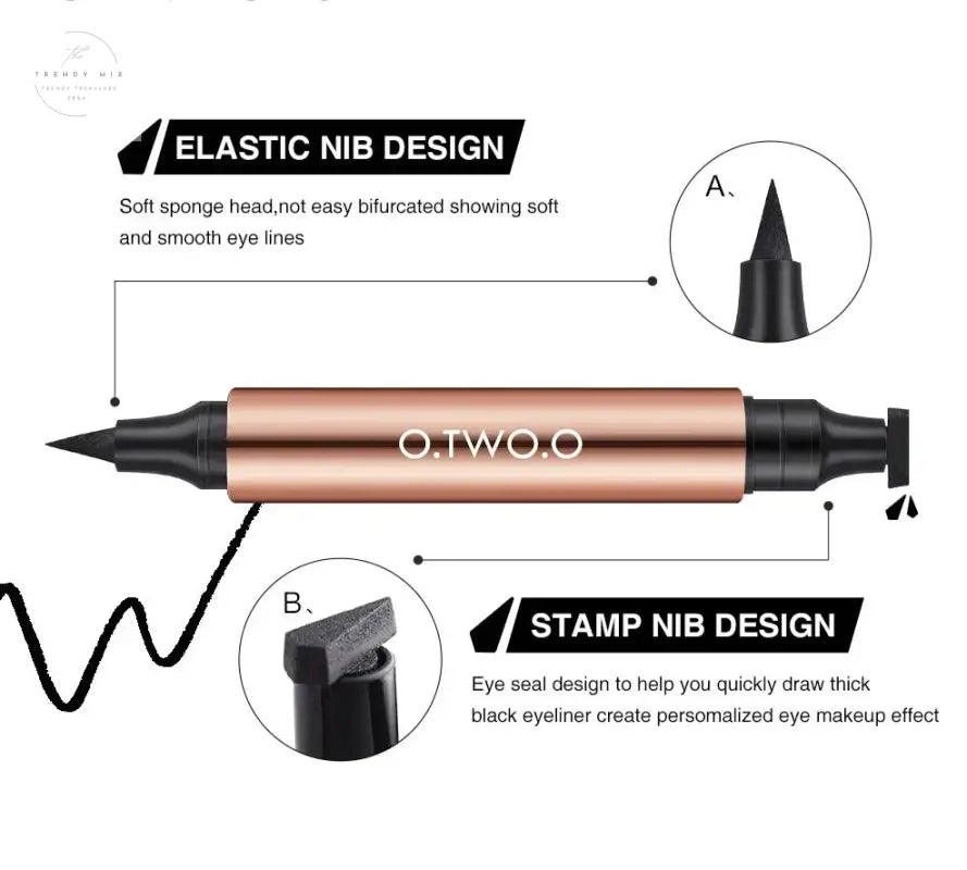 Precisionpro Dual-ended Eyeliner Stamp - Trendy Mix