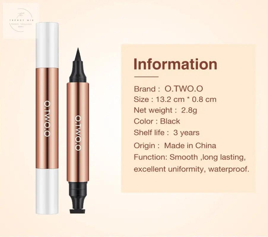 Precisionpro Dual-ended Eyeliner Stamp - Trendy Mix