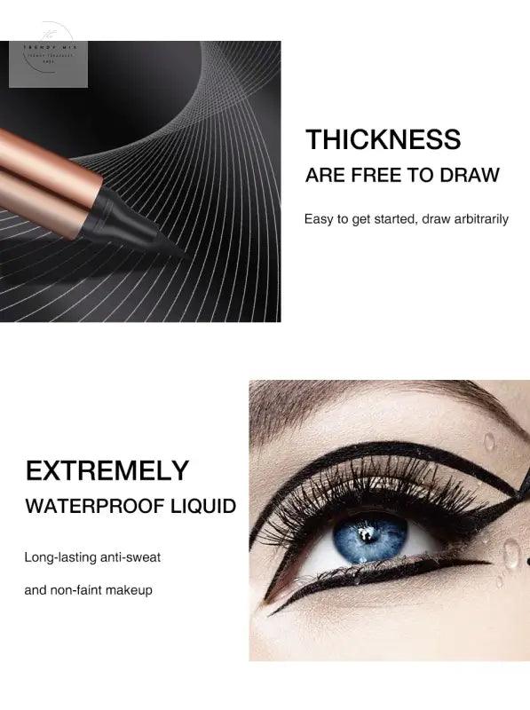 Precisionpro Dual-ended Eyeliner Stamp - Trendy Mix