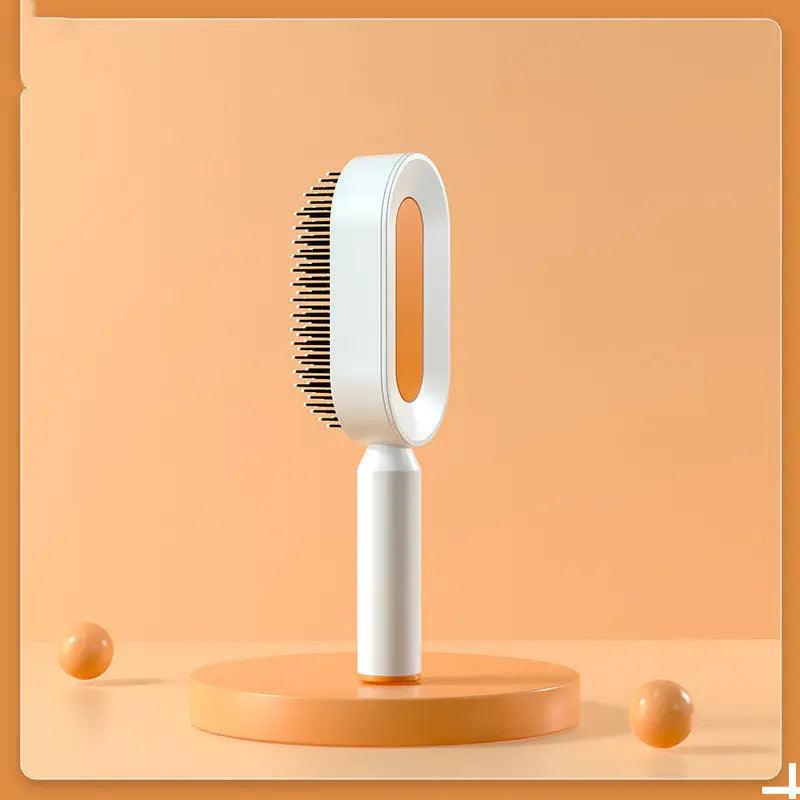 Advanced Self-Cleaning Hair Brush with Scalp Massager - Trendy Mix