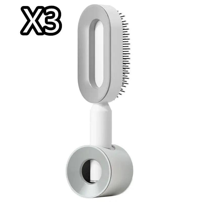 Advanced Self-Cleaning Hair Brush with Scalp Massager - Trendy Mix