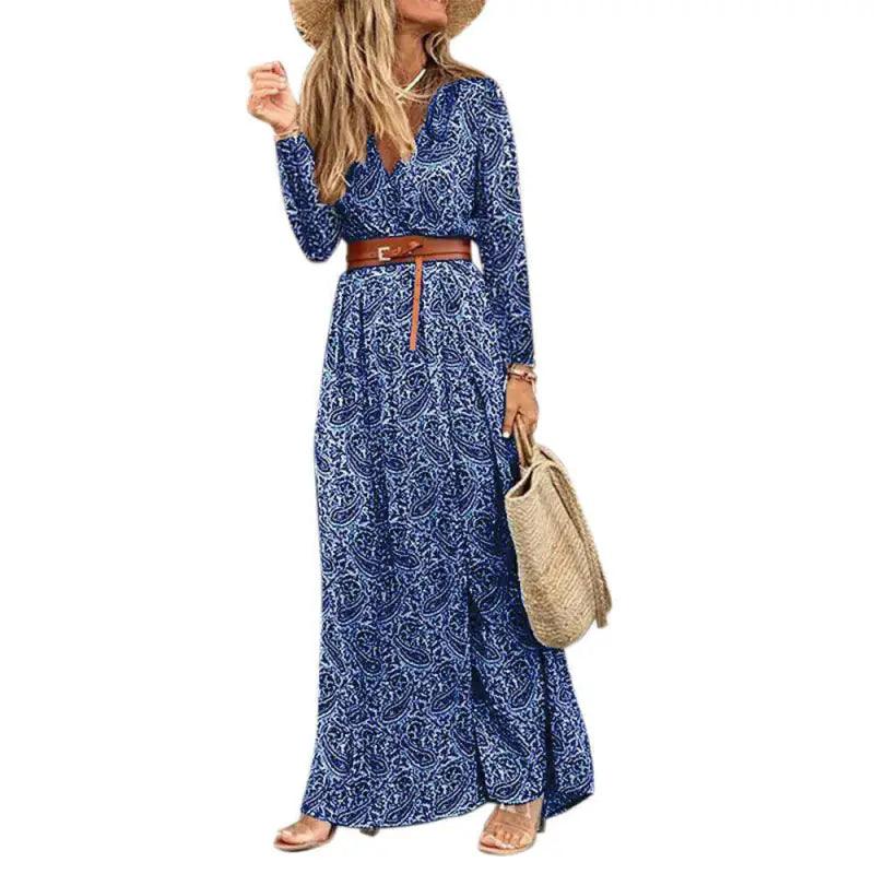 Coastal Escape Floral Print Women's Dress - Trendy Mix