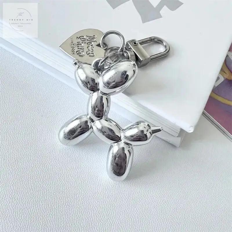 Charming Y2K Style Cartoon Dog Keychains for Trendy Girls - Trendy Mix